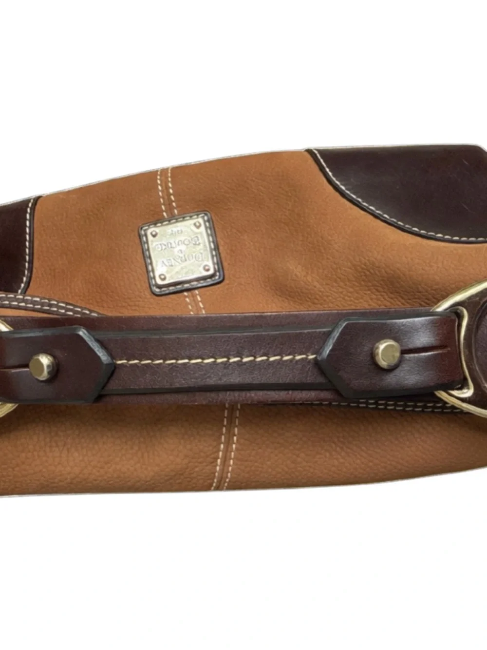 DOONEY & BOURKE SUEDE & LEATHER HOBO/SHOULDER BAG